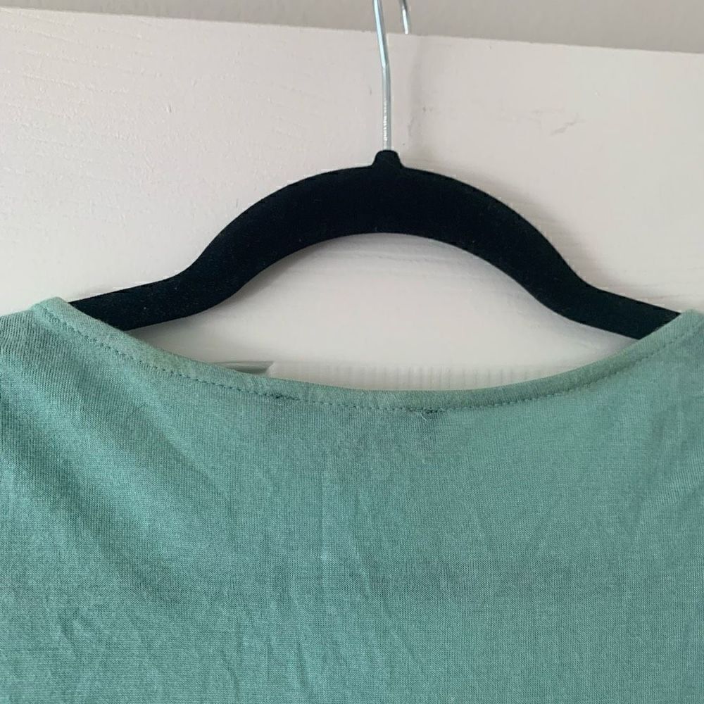 Express | Deep V-Neck Top - Picture 8 of 10